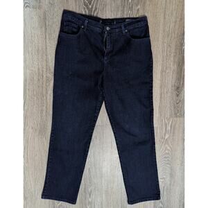 Gloria Vanderbilt Women's Dark Wash Amanda Jeans Size 14P